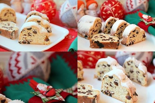 Творожный рождественский штоллен.