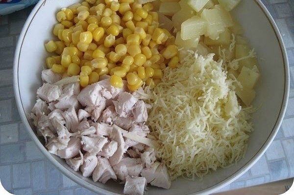 Салат Дамский