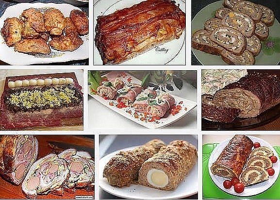 Мясной рулет - 5 лучших рецептов!