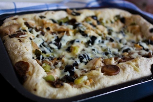 Воздушная пицца