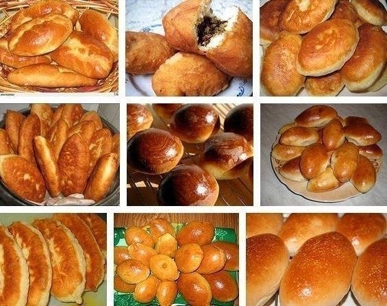 Пирожки. Подборка из 12 рецептов!