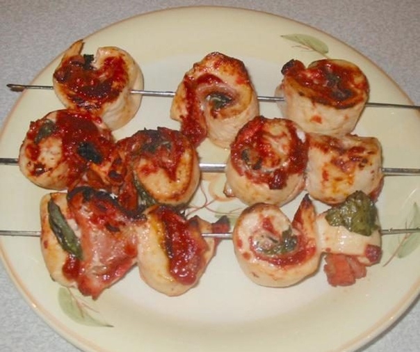 Куриные спиральки