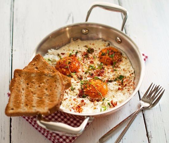 Турецкий омлет с сыром