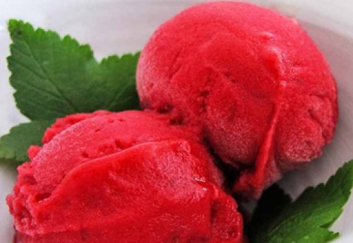 Гранатовый сорбет из сока