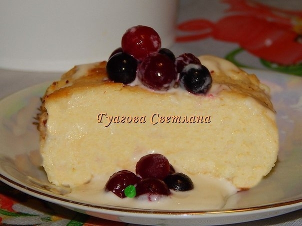 Запеканка творожная.