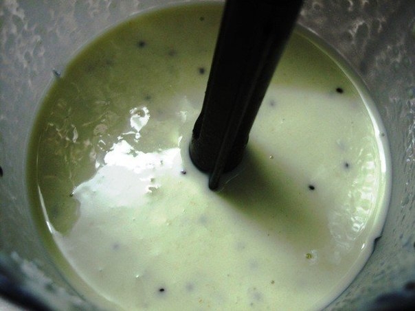 Молочный киви шейк для совершеннолетних