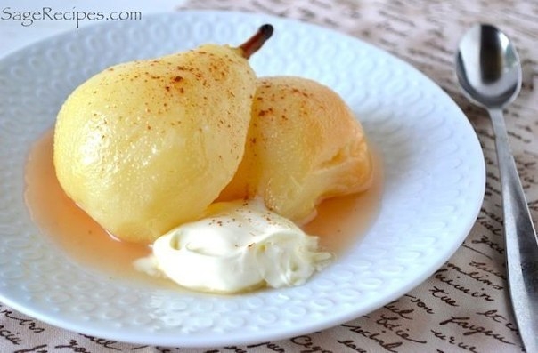 Груши в пряном сиропе