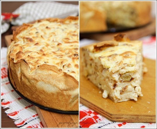 "Блинный пирог с изюмом"