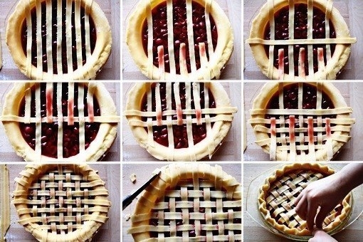 Сладкий вишневый пирог"