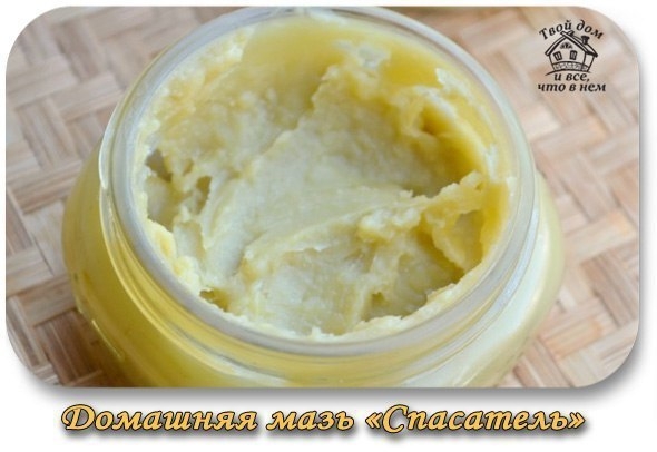 Домашняя мазь &laquo;Спасатель&raquo;
