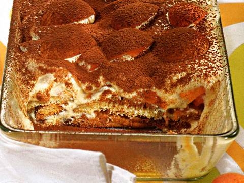 Тирамису с абрикосами