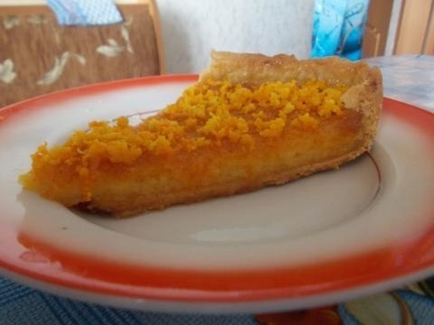 АПЕЛЬСИНОВЫЙ ПИРОГ С КРЕМОВОЙ НАЧИНКОЙ