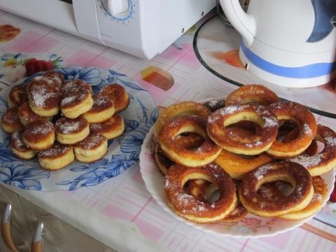 Сырные колечки