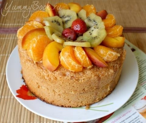 Бисквитный пирог "Сейшельская мечта"