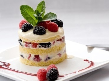 Десерт "Слоеная ягодка"