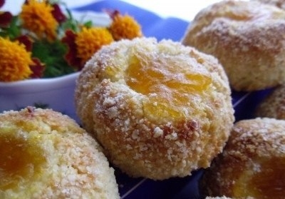 Печенье «Шарики ореховые с повидлом»