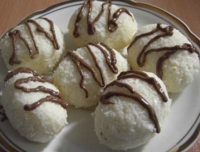 шарики с шоколадом