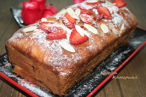Ягодный кекс лимонной ноткой Ягодный кекс лимонной ноткой