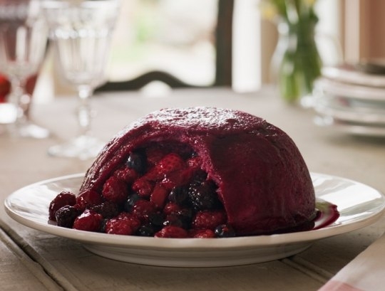 Летний английский пудинг