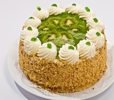 Торт «Лимонный» с киви