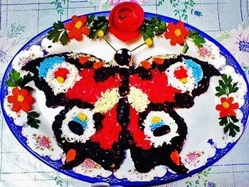 Салат Бабочка Салат Бабочка