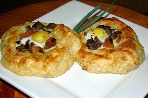 Оригинальные гнезда из трески Оригинальные гнезда из трески