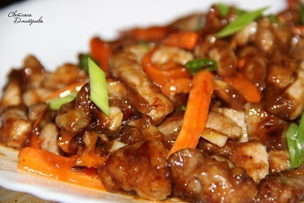 Свинина острая по-китайски