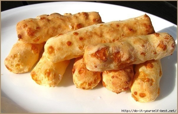 8) Сырные палочки из лаваша