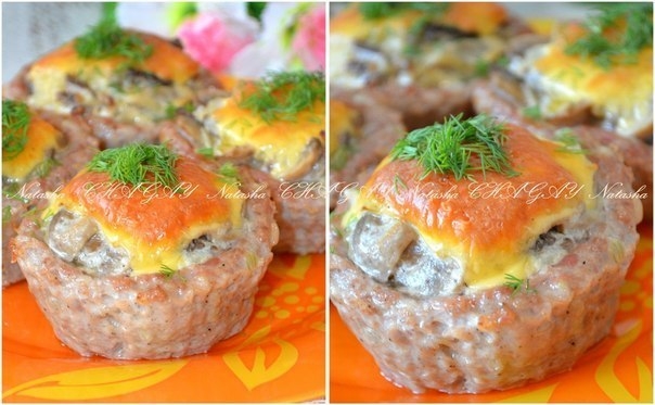 Вкусные мясные корзиночки