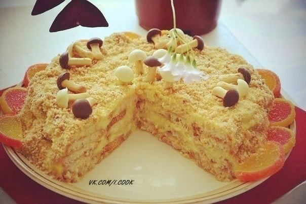 ТОРТ "НАПОЛЕОН" ДЛЯ ЛЕНИВЫХ