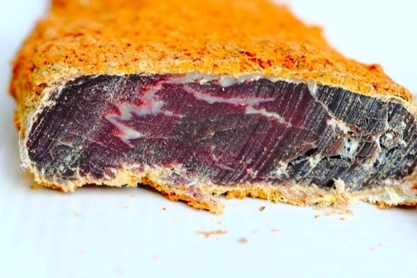 Домашняя бастурма из говяжьей вырезки