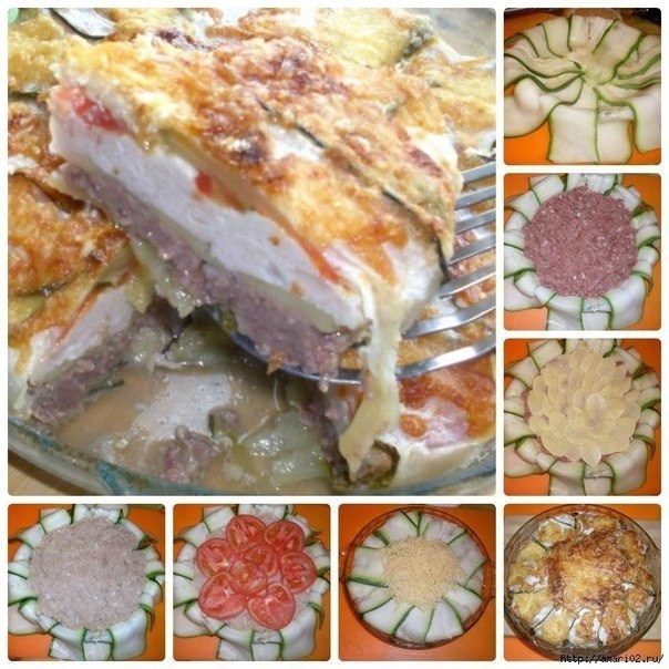 Торт из кабачков с начинкой Торт из кабачков с начинкой