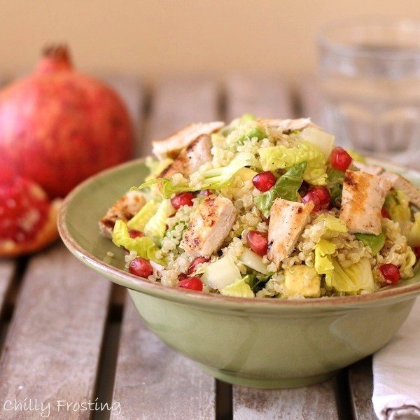 ) Легкий салат