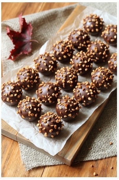 Шоколадные кейкпопсы (без палочки)