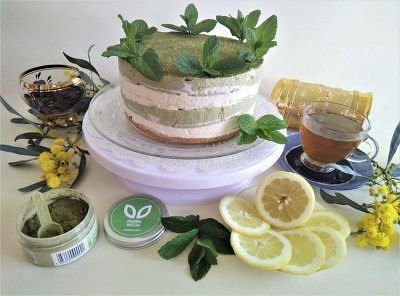 Чизкейк с зеленым чаем Matcha