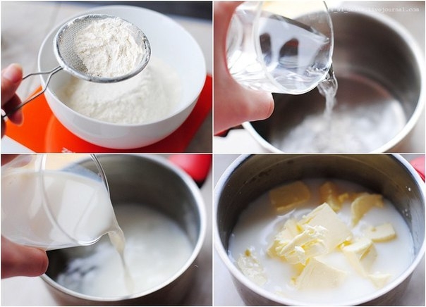 Заварное тесто (и эклеры)