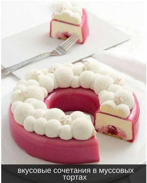 На заметку: Самые лучшие и популярные вкусовые сочетания в муссовых тортах: