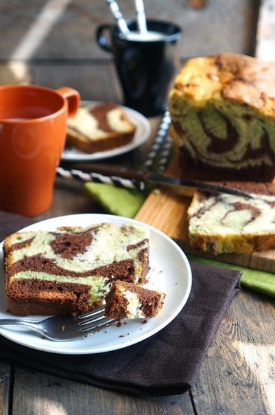 Кекс трёхцветная зебра