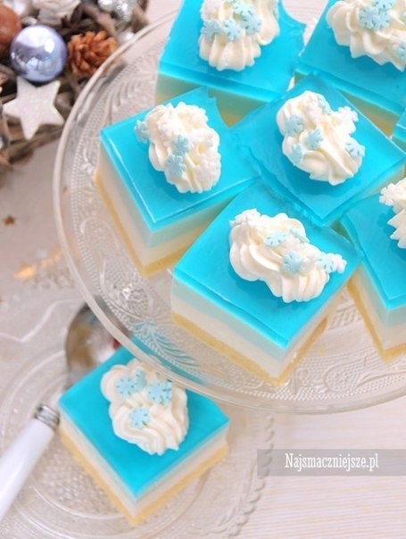 Пирожное "Замороженный лед"