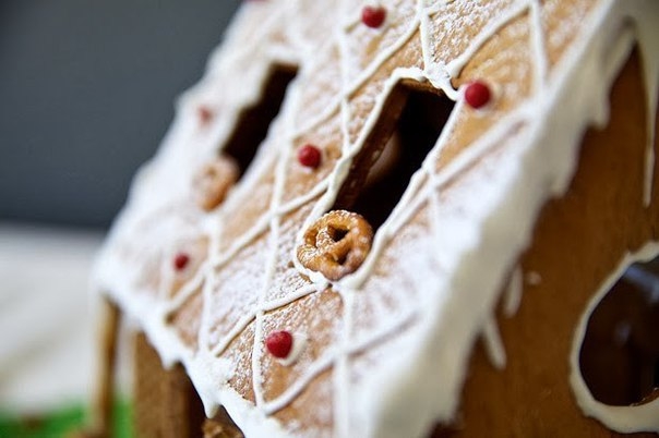 Ну какое же Рождество без пряничных домиков? Правильно, никакое! Процесс его создания - такая же поп