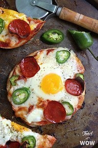 Пицца-бублик на завтрак!!! Пицца-бублик на завтрак!!!