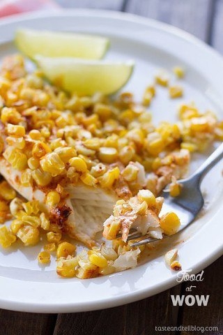 Рыбное филе с кукурузой! Рыбное филе с кукурузой!