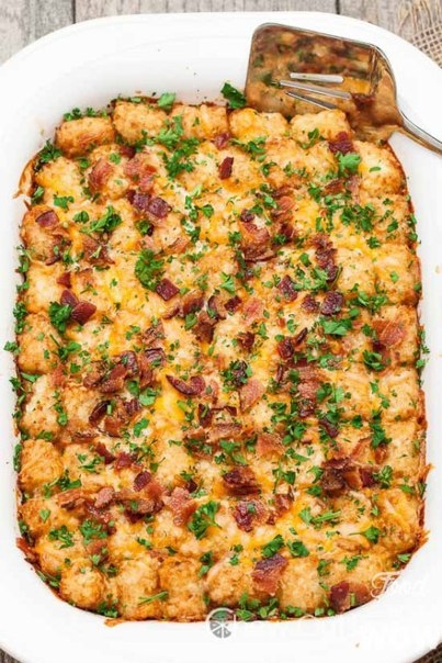 ЗАПЕЧЕННАЯ КАРТОШКА С КОЛБАСКАМИ!