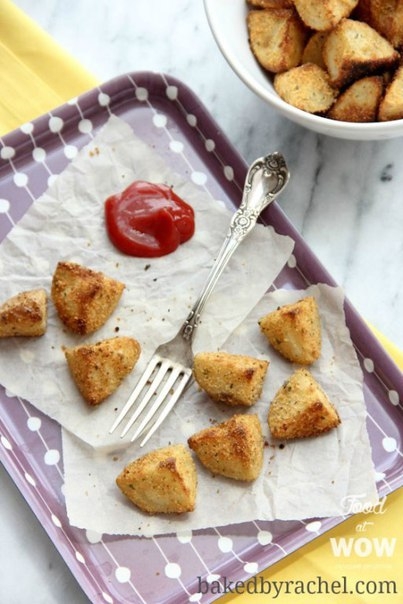 ХРУСТЯЩИЙ КАРТОФЕЛЬ С СЫРОМ!