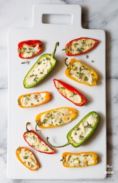 МИНИ ФАРШИРОВАННЫЕ ПЕРЦЫ! МИНИ ФАРШИРОВАННЫЕ ПЕРЦЫ!