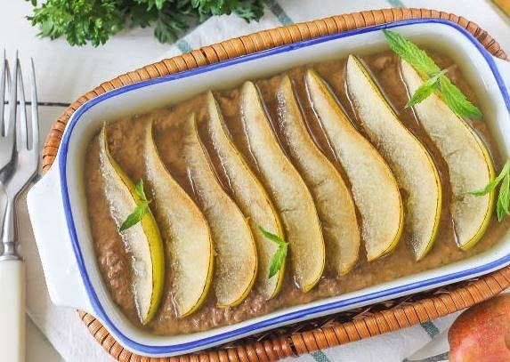 Паштет из говяжьей печени, с грушами Паштет из говяжьей печени, с грушами