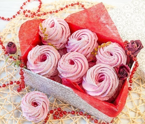 Клюквенный зефир. Клюквенный зефир.