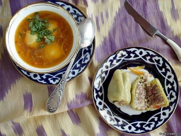 Болгари долма шурпа