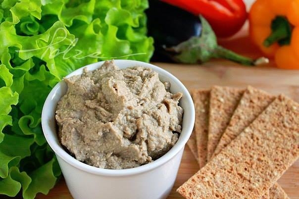 Паштет из баклажан: низкокалорийный, но сытный!