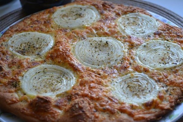 Луковая лепешка